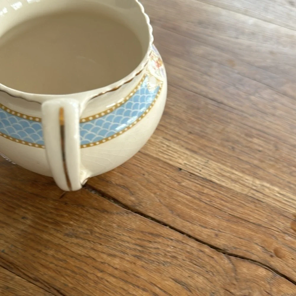 Vintage HTF Johnson Bros. Belvedere creamer cup Stamped Old English